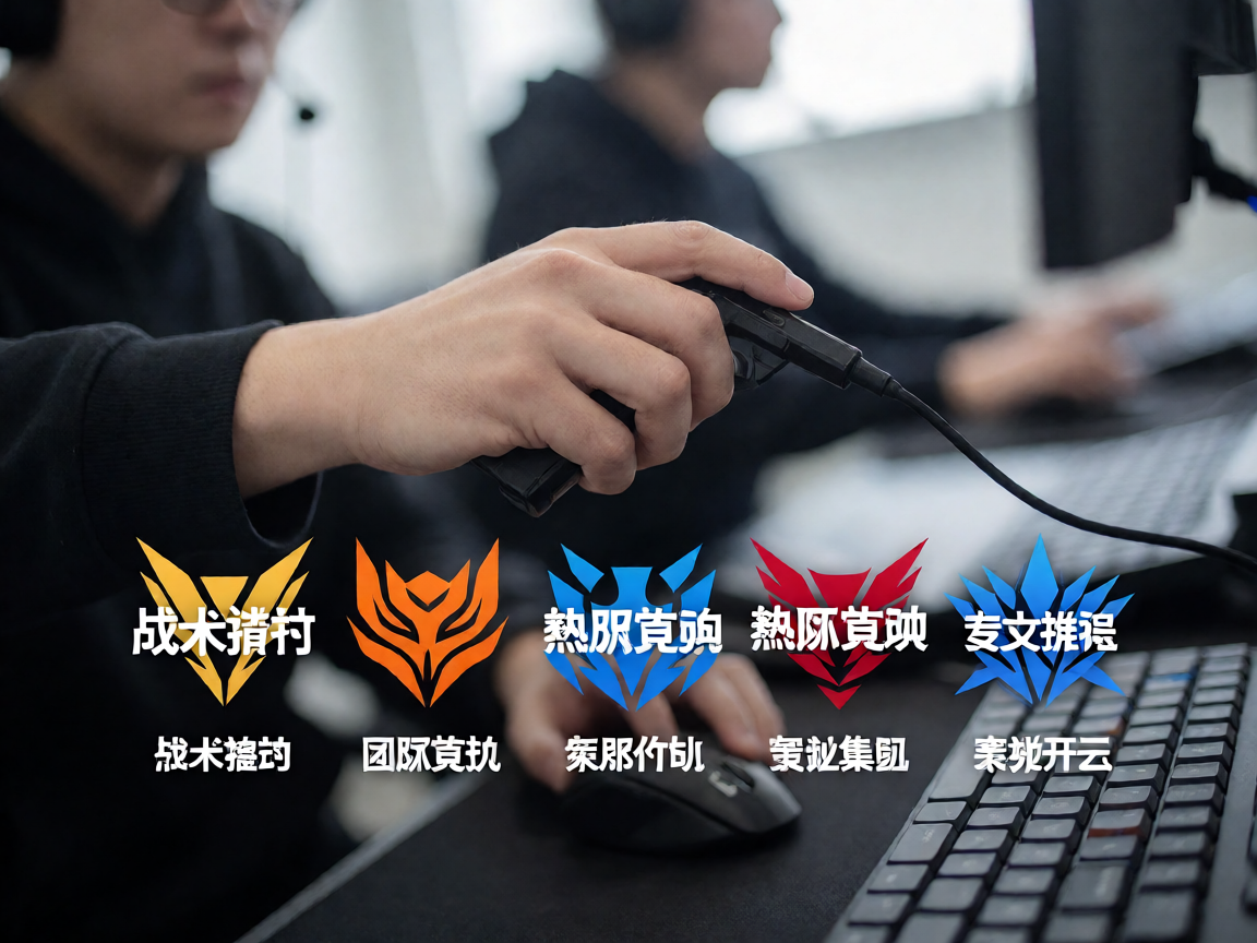 战术射击类电竞游戏项目图标展示